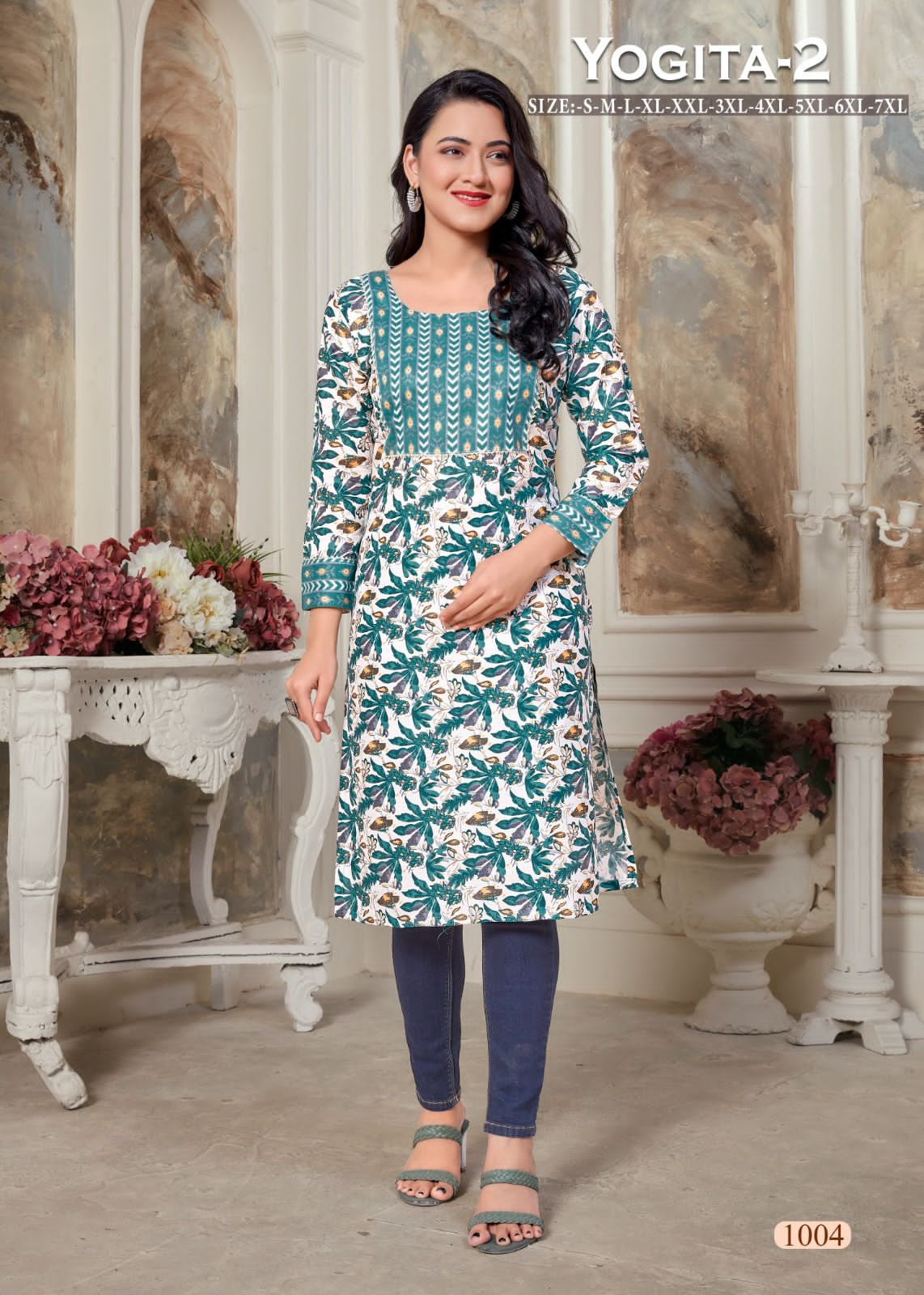 Yogita Vol-2 Casual Wear & Ethnic Wear Heavy Rayon Kurtis (330x04)