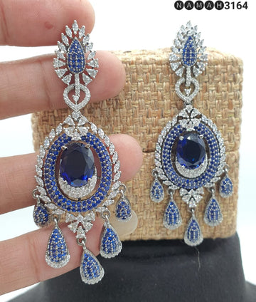 Beautiful American Diamond Earrings Set