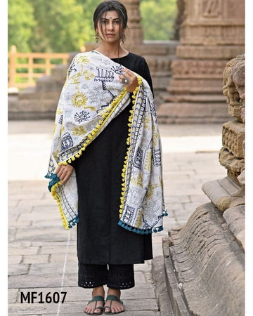 Navratri Pure Khadi Embroidered Shawls & Dupatta.