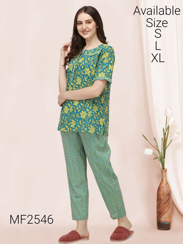 Pure Khadi Night Wear Suits