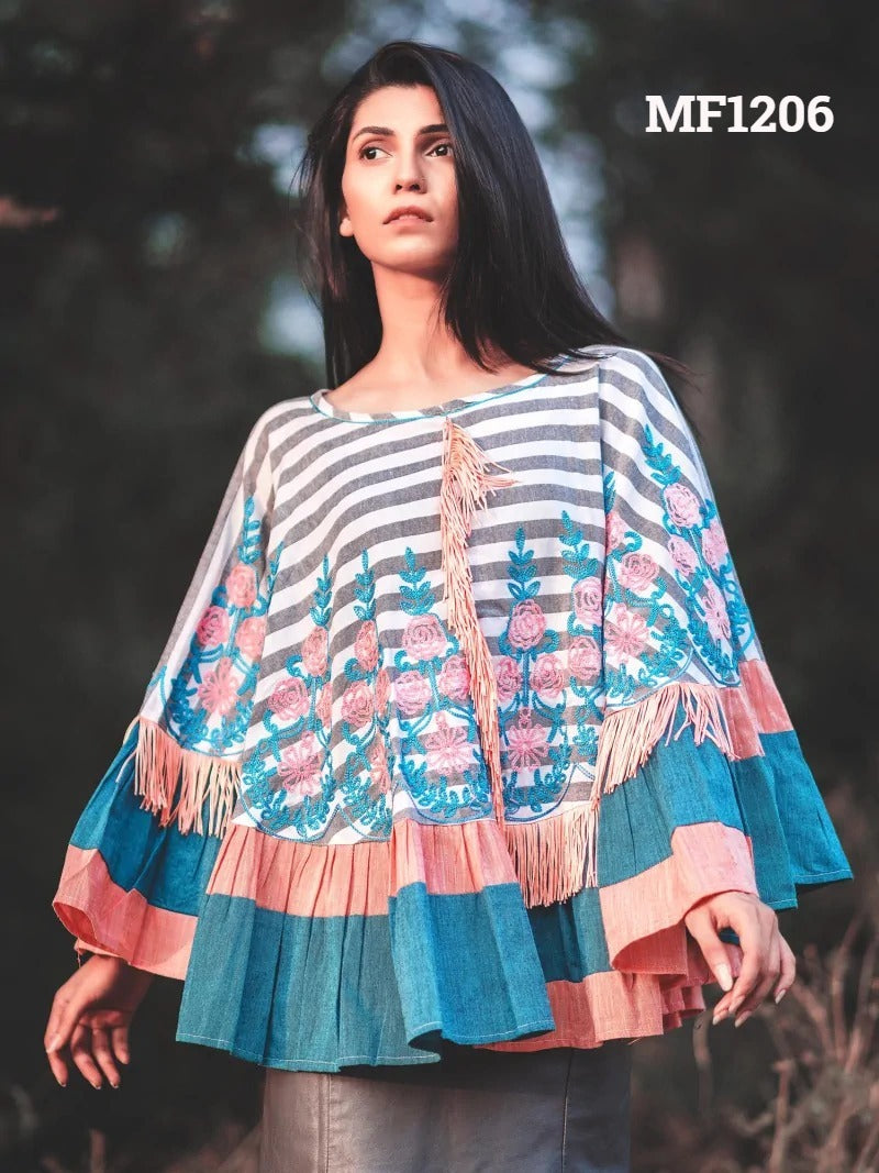 Beautiful Designer Circular Poncho Collection