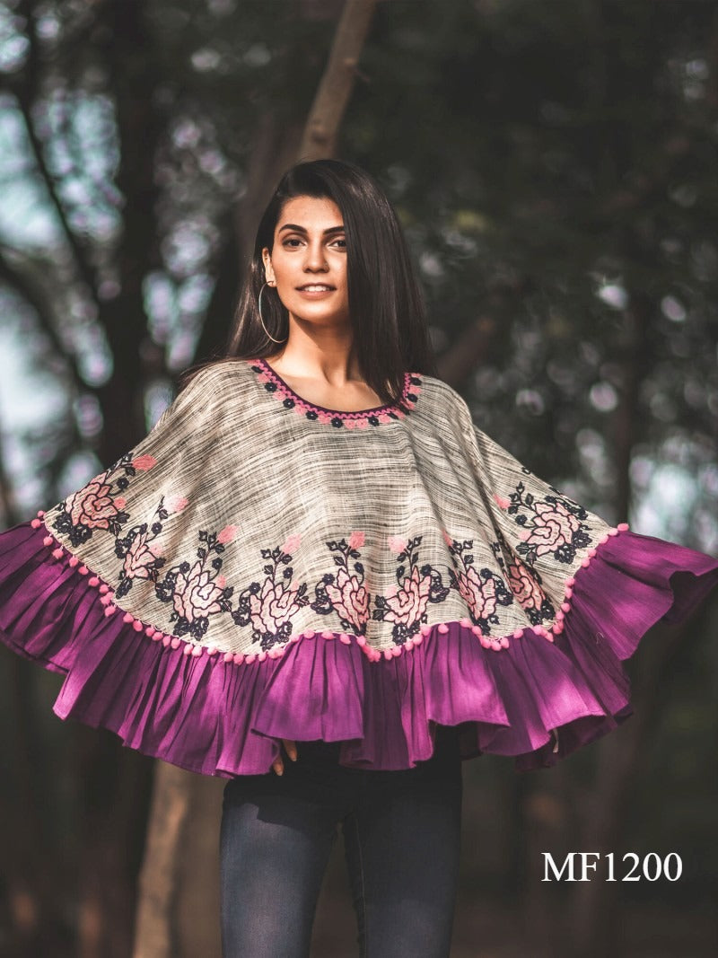 Beautiful Designer Circular Poncho Collection