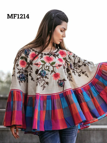 Beautiful Designer Circular Poncho Collection