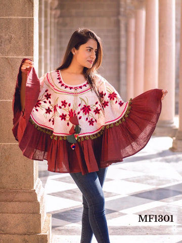 Beautiful Designer Circular Poncho Collection