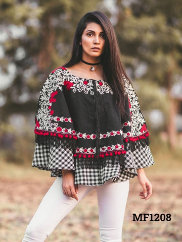 Beautiful Designer Circular Poncho