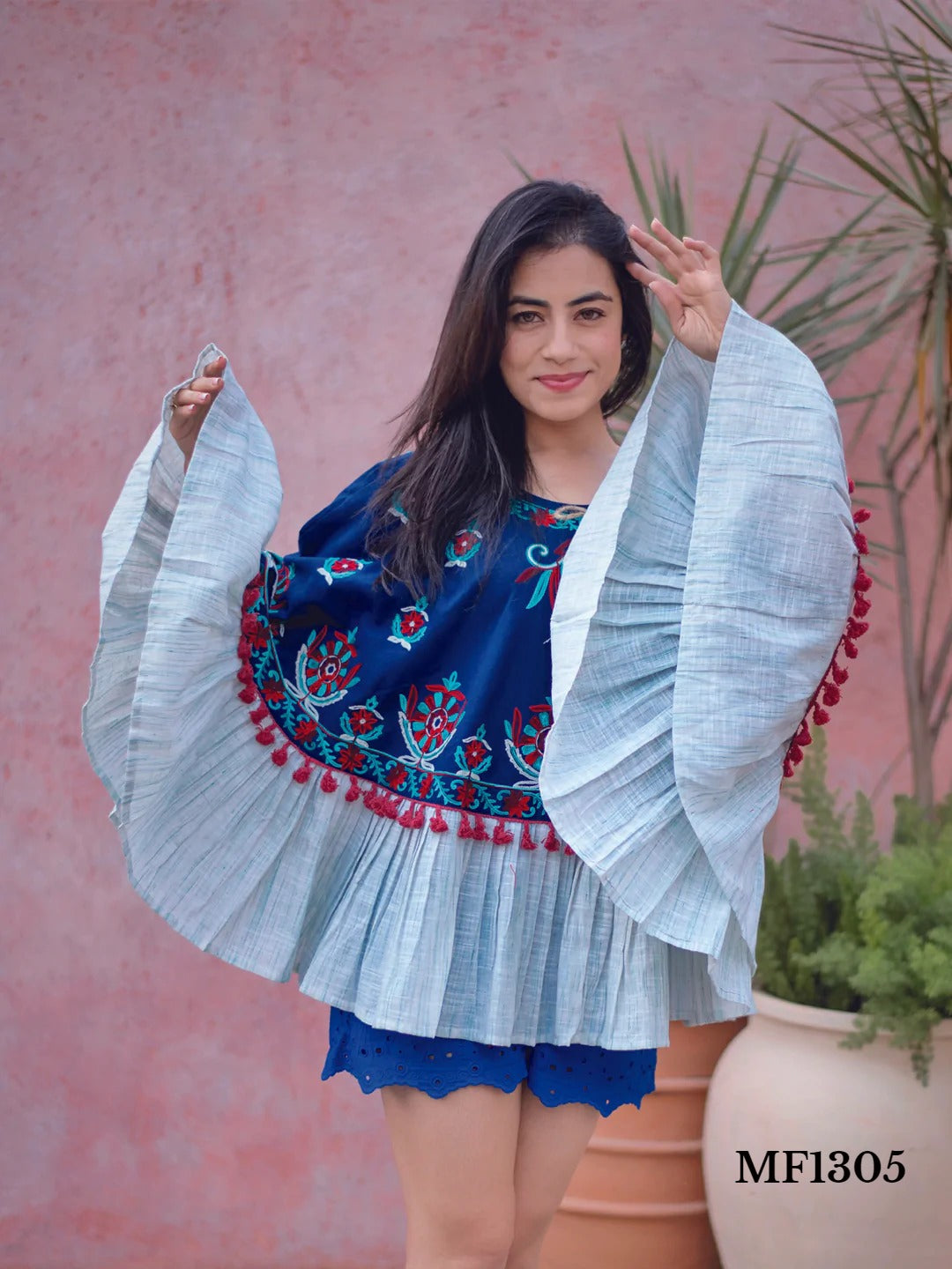 Beautiful Designer Circular Poncho Collection