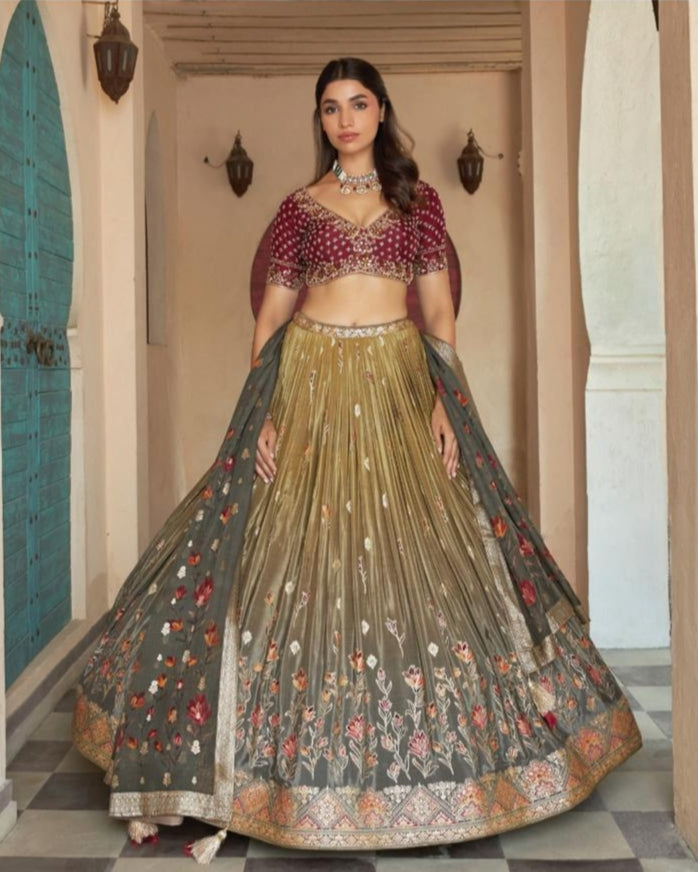 Mayflower 2.0 Wedding Designer Lehenga Choli