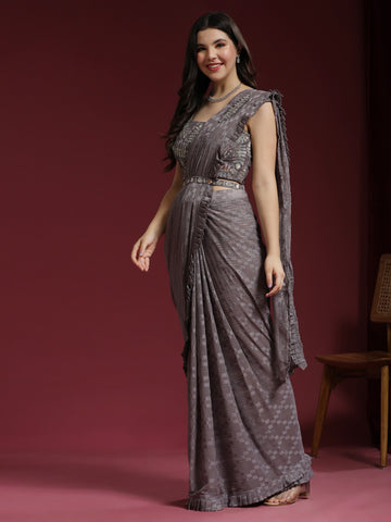 Beautiful Designer Ready To Wear One minute Saree