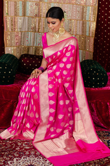 Bollywood Special Soft Lichi Silk Saree