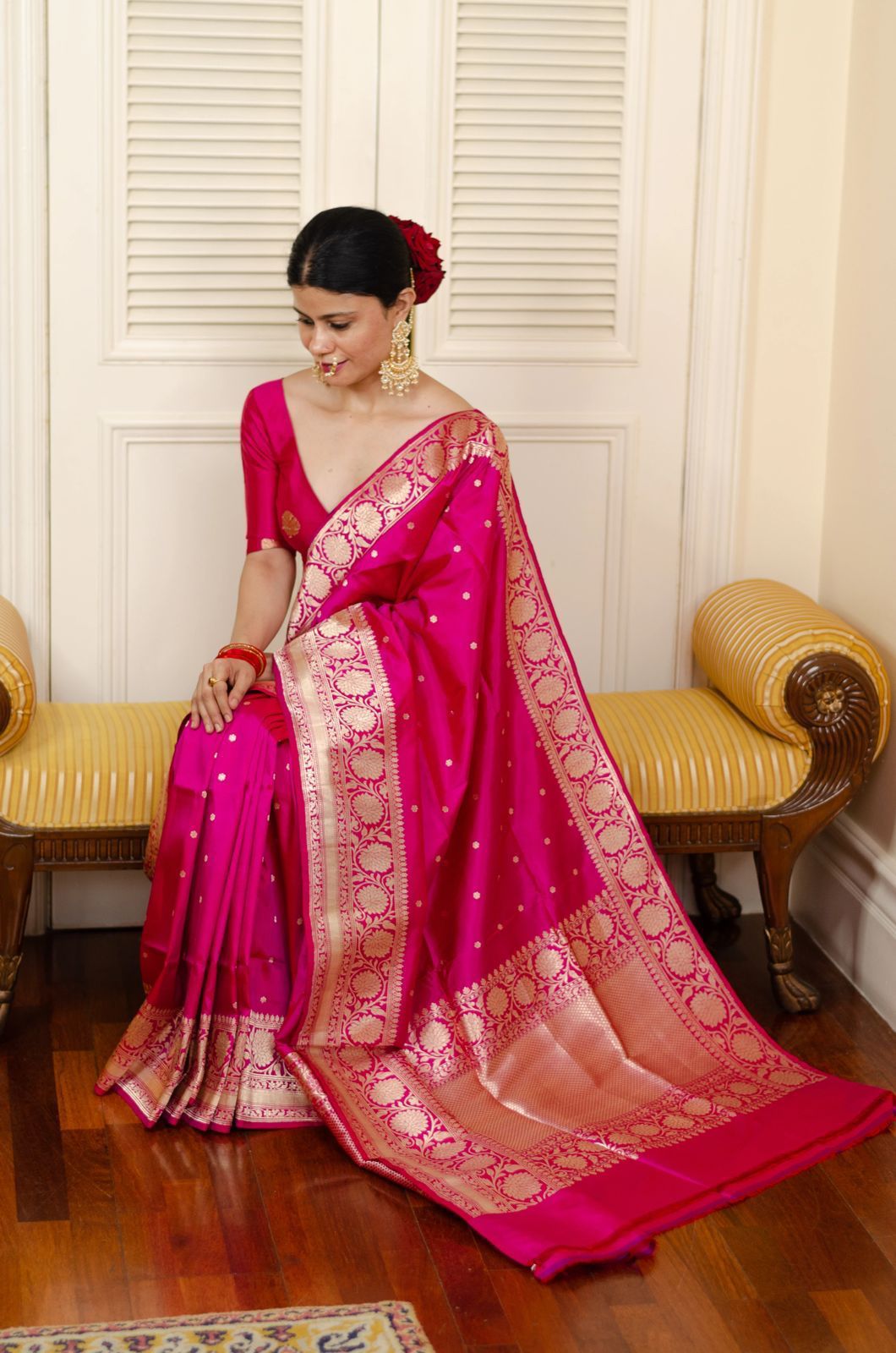 Bollywood Special Soft Lichi Silk Saree