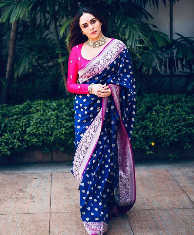 Bollywood Special Soft Lichi Silk Saree