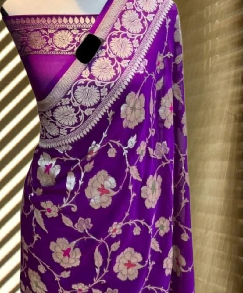 Boutique Designer Soft Lichi Silk Saree