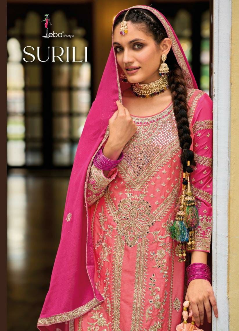 Eba Surili Festival Embroidered Salwar Suit Collection (2299x04)