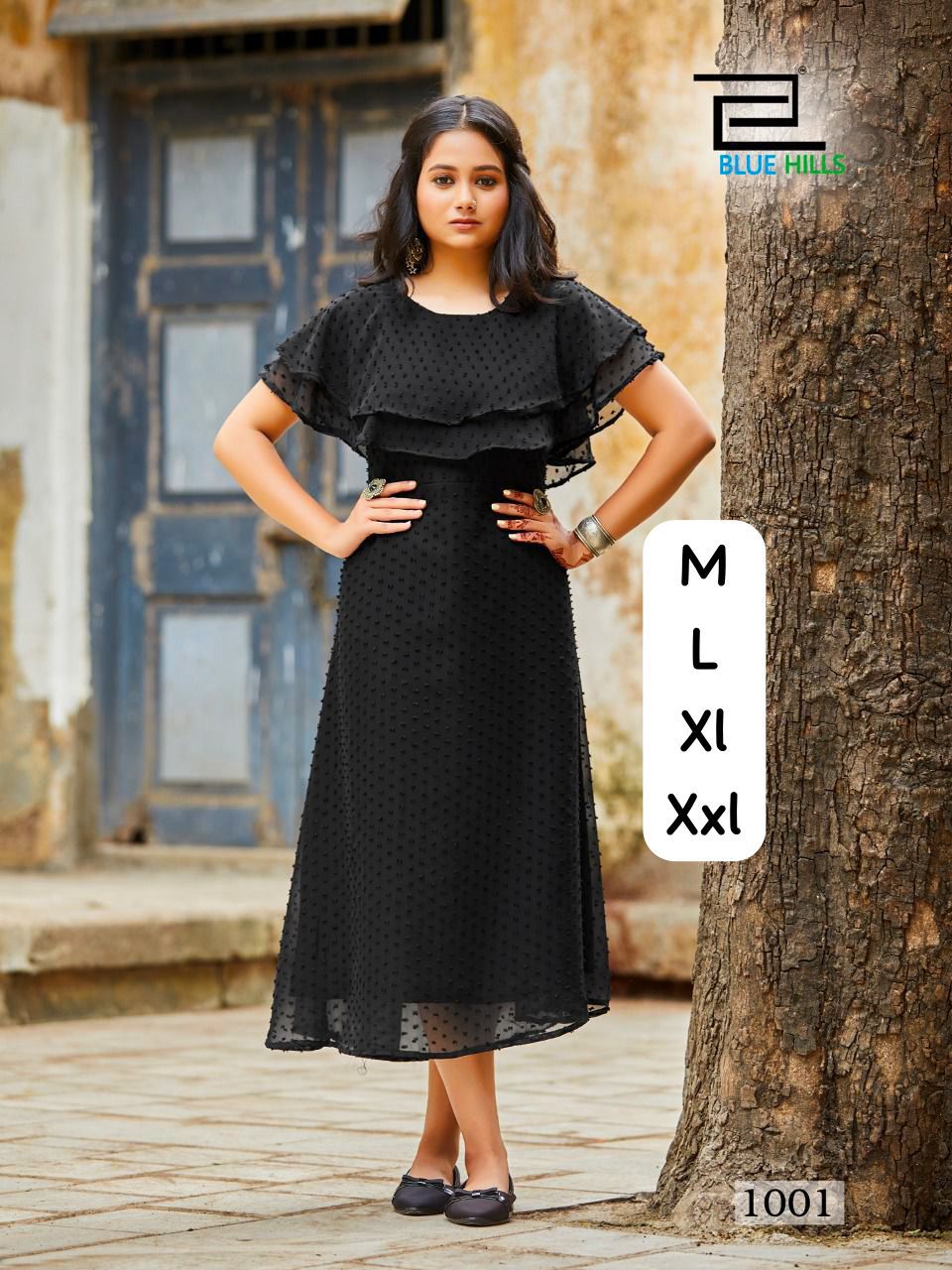 Blue Hills Miss India Georgette Kurtis (599x07)