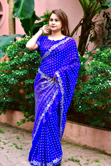 Bandhani Saree