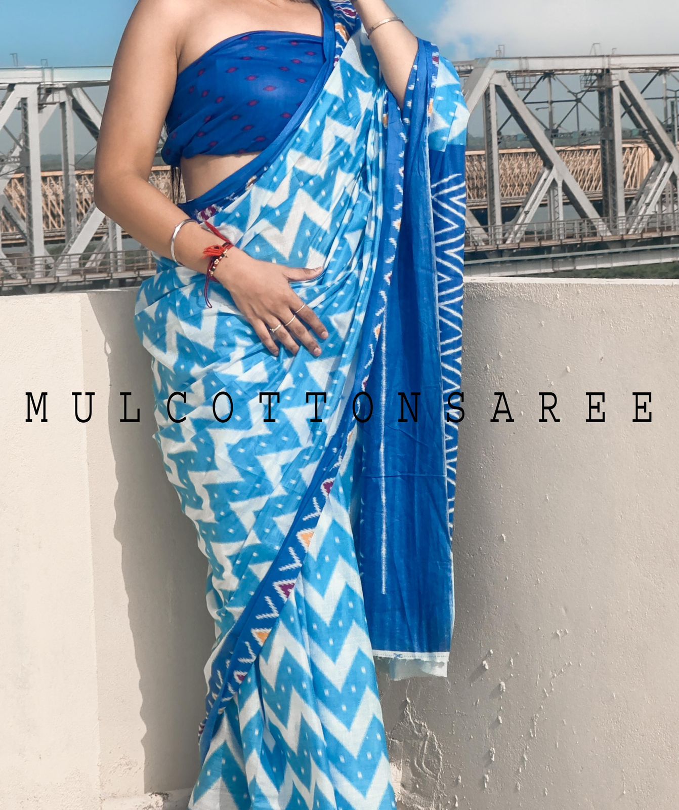 Beautiful Designer Pure Soft Cotton Saree