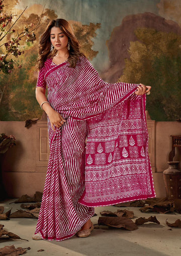 Beautiful Designer Pure Woven Mulmul Cotton Sarees