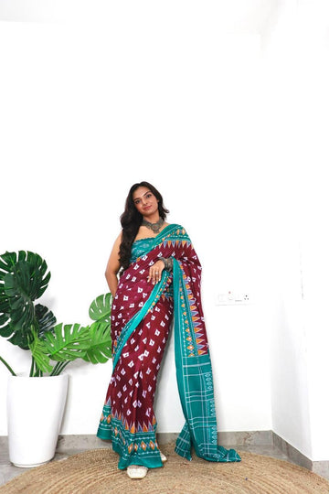 Beautiful Designer Pure Soft Cotton Sarees