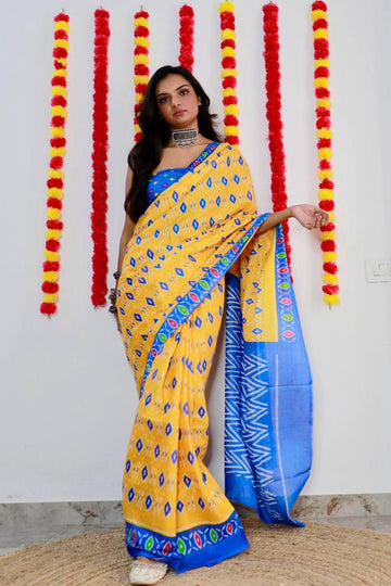 Beautiful Designer Pure Soft Mulmul Cotton Saree