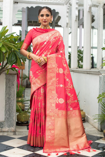 Beautiful Designer Soft Banarasi Katan silk saree