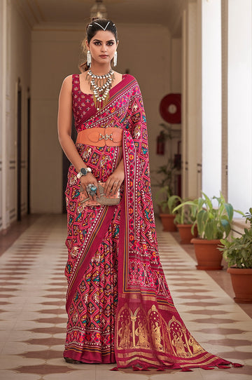 Beautiful Designer Pure Gaji Silk Saree