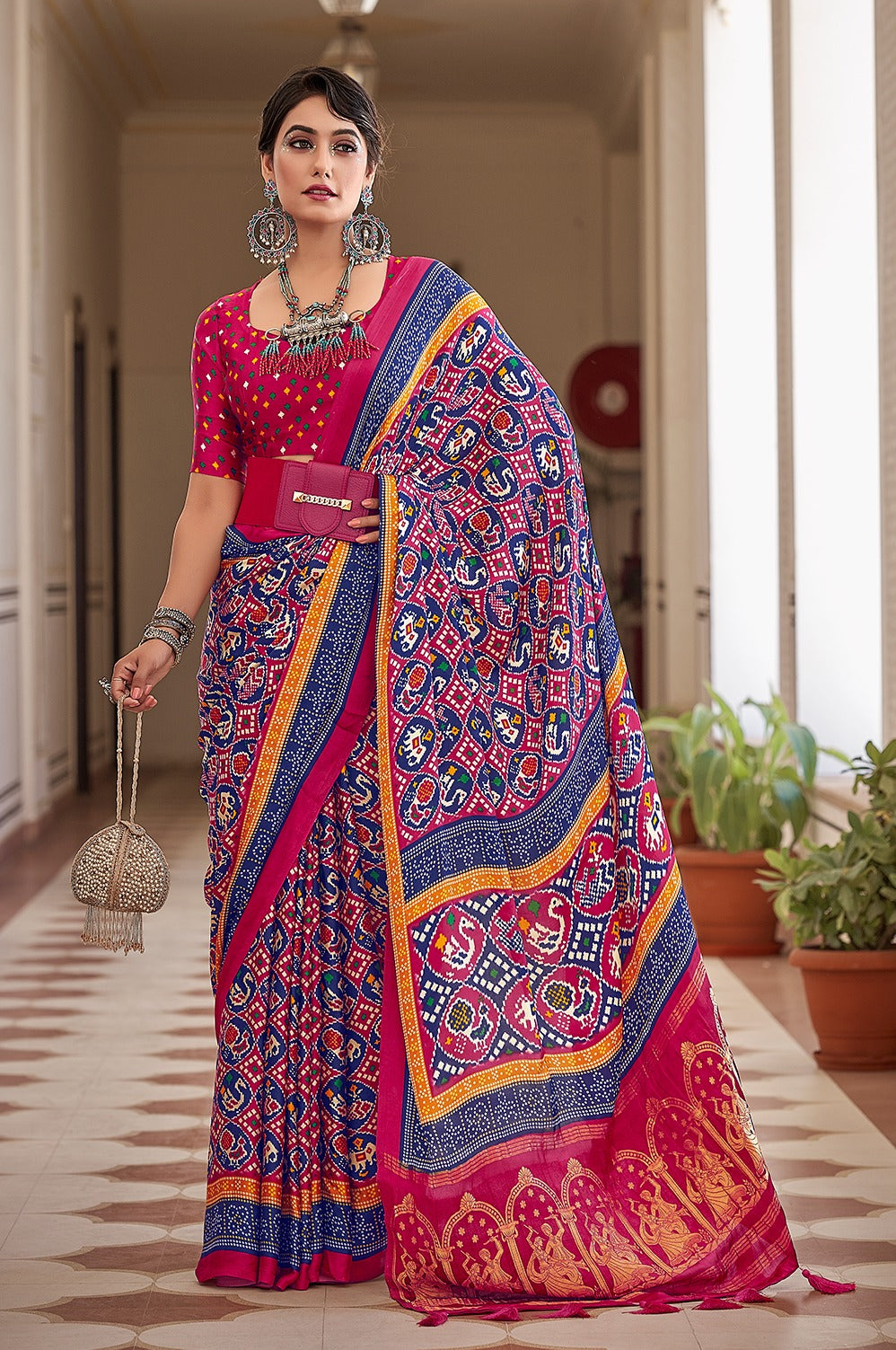 Beautiful Designer Pure Gaji Silk Saree