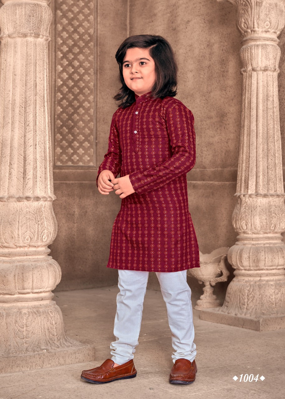 Beautiful Designer Kids Boy Kurta Payjama