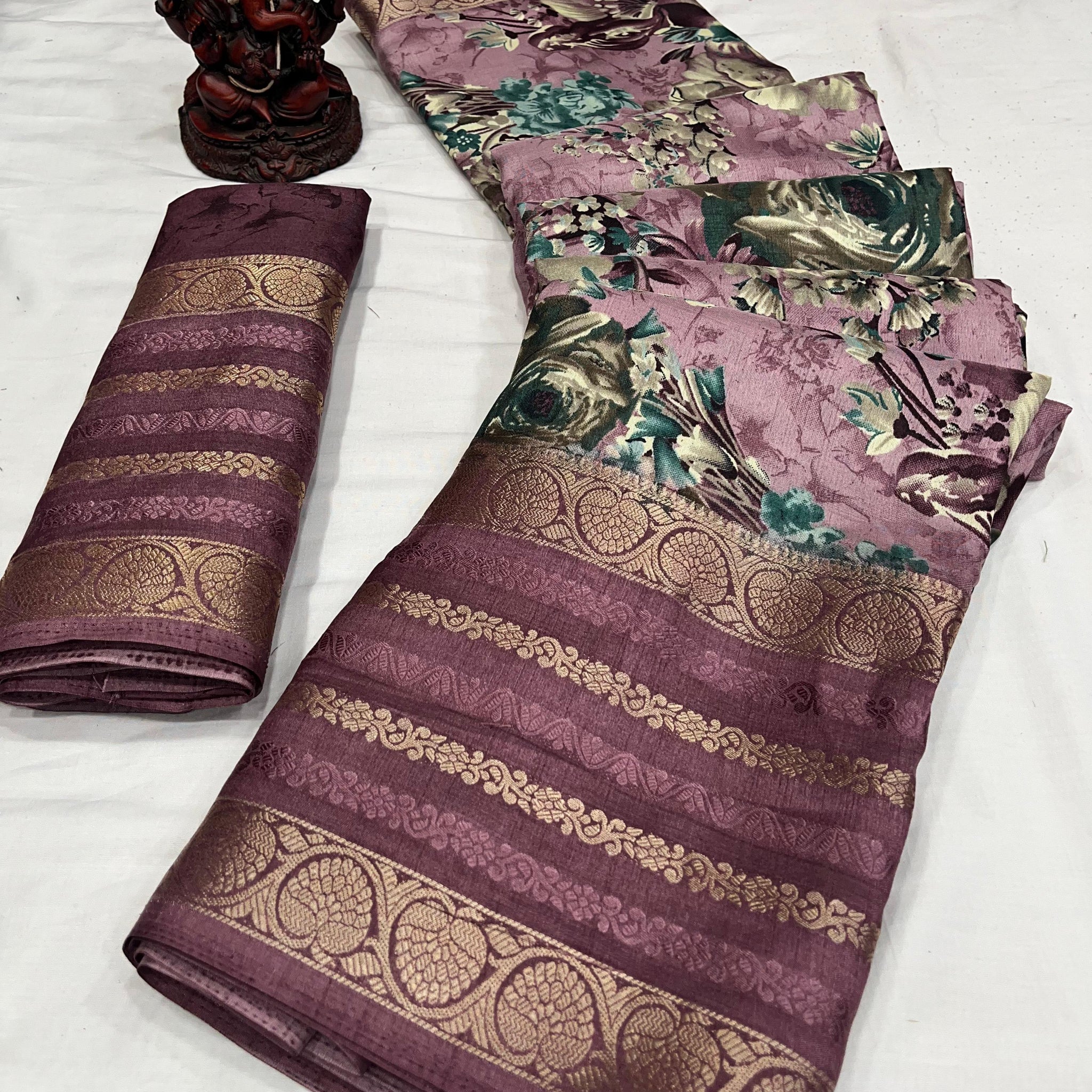 Beautiful Designer Special Dola Silk Saree