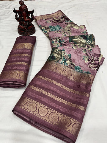 Beautiful Designer Special Dola Silk Saree