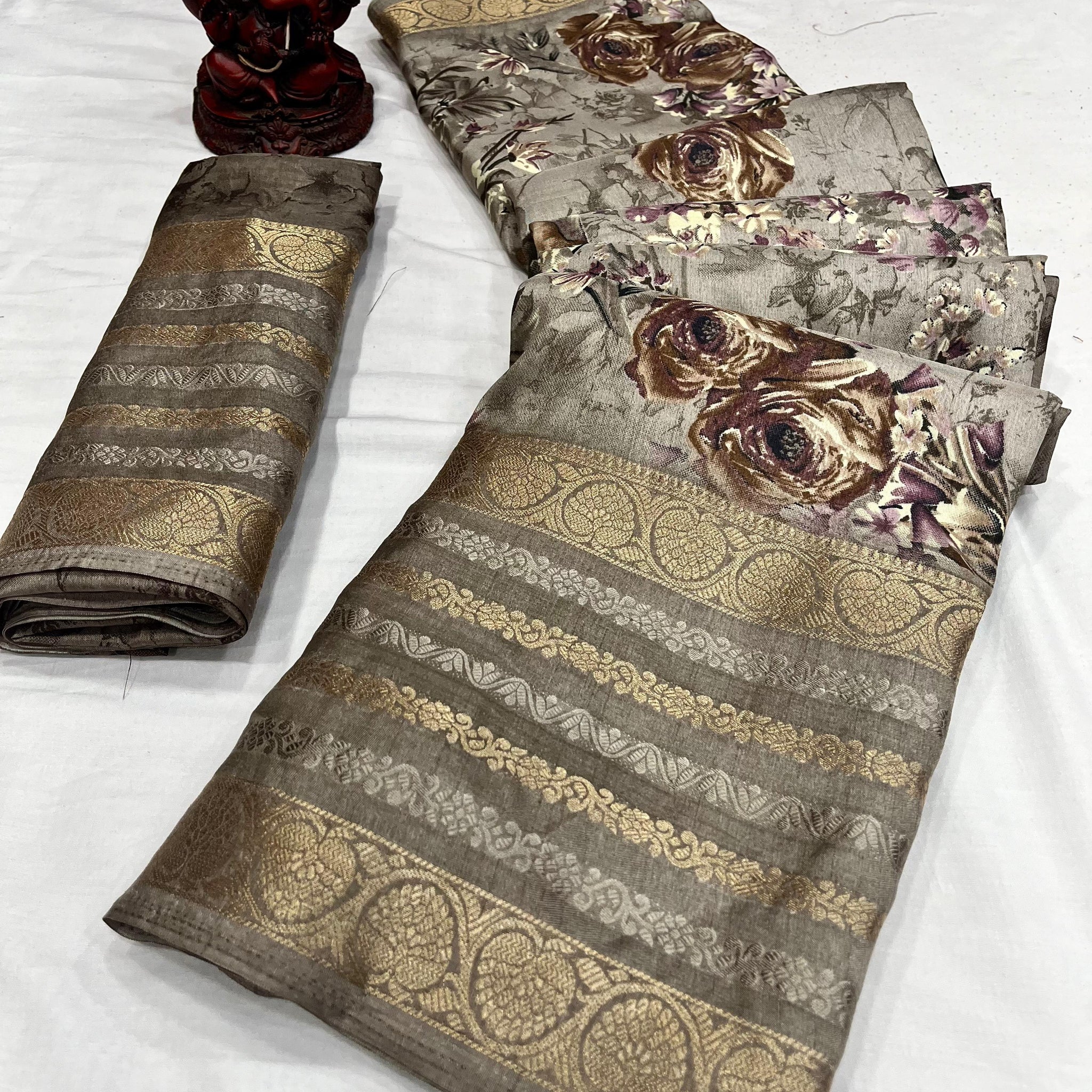 Beautiful Designer Special Dola Silk Saree