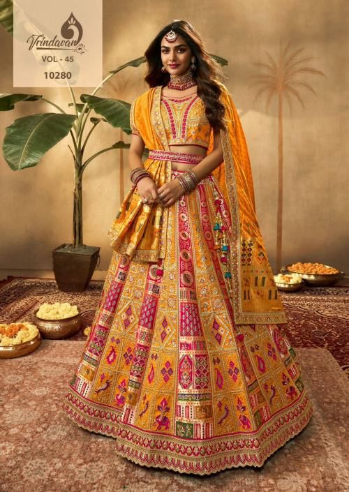 Silk Lehenga : Buy Indian Silk Lehenga Cholis Online