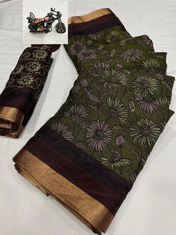 Party Wear Pure Viscouse Antique Desgine Dola Silk Saree