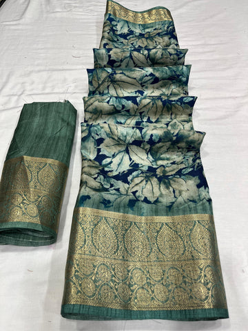 Party Wear Soft Dola Silk Saree