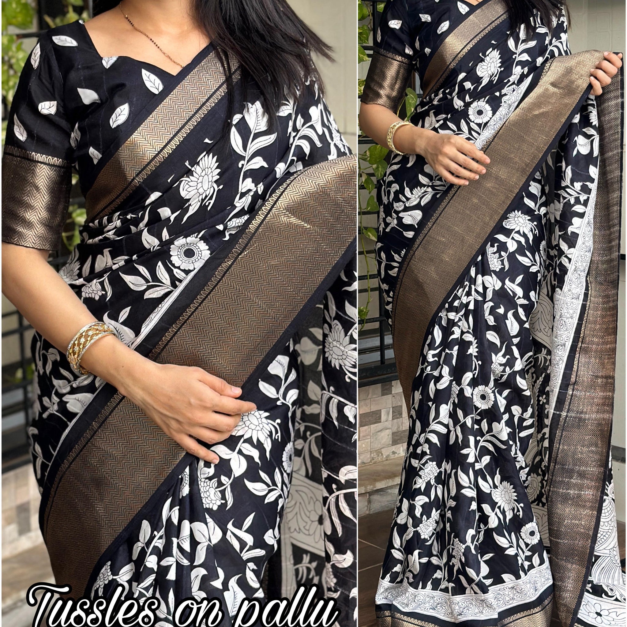 Beautiful Designer Kadambari Soft Cotton Saree