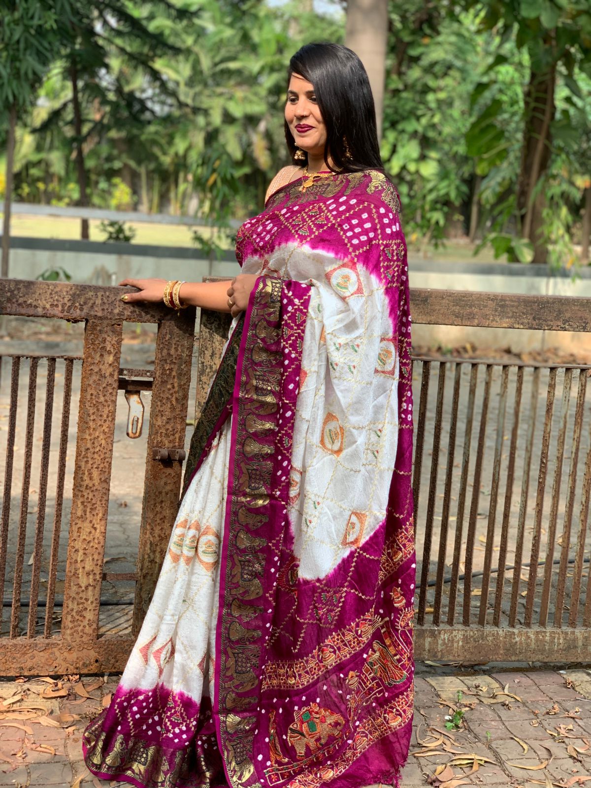 Bandhani Saree