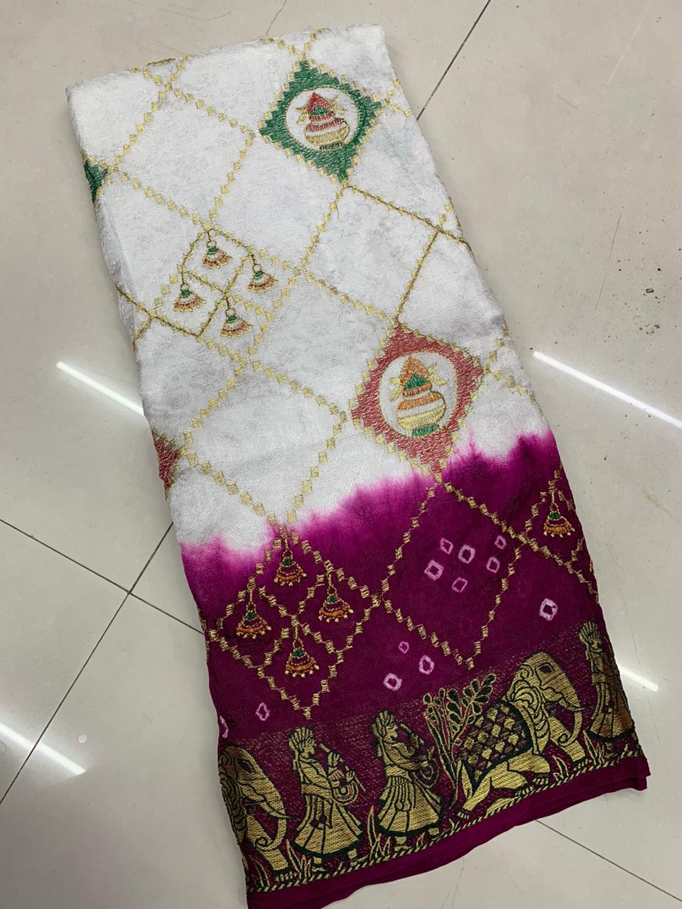 Bandhani Saree