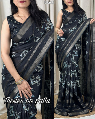 Beautiful Designer Komal Kalamkari Print Saree