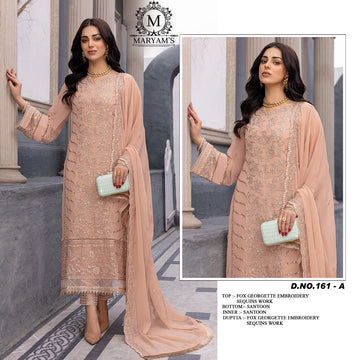 Maryams 161 Faux Georgette Pakistani Suits (1099x04)