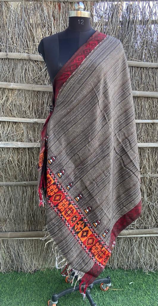 Beautiful Designer Rajasthani Soft Woollen Shawl