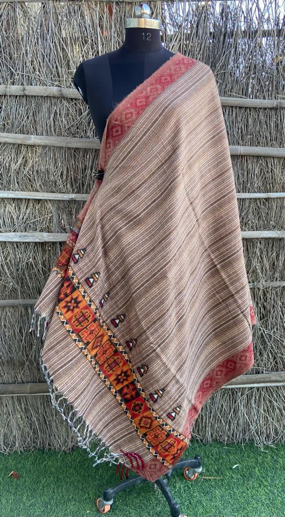 Beautiful Designer Rajasthani Soft Woollen Shawl