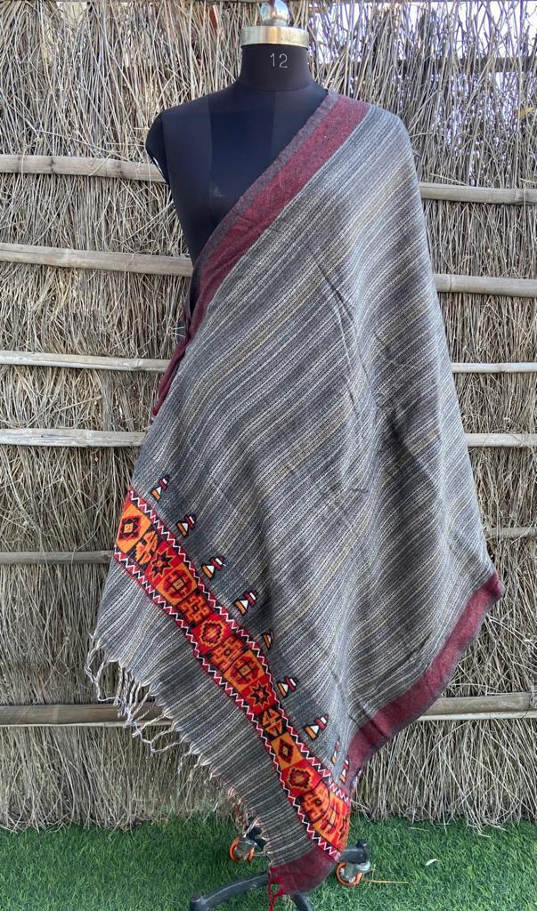 Beautiful Designer Rajasthani Soft Woollen Shawl