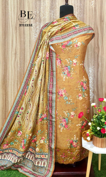 Beautiful Designer Pure Pashmina Salwar Suit