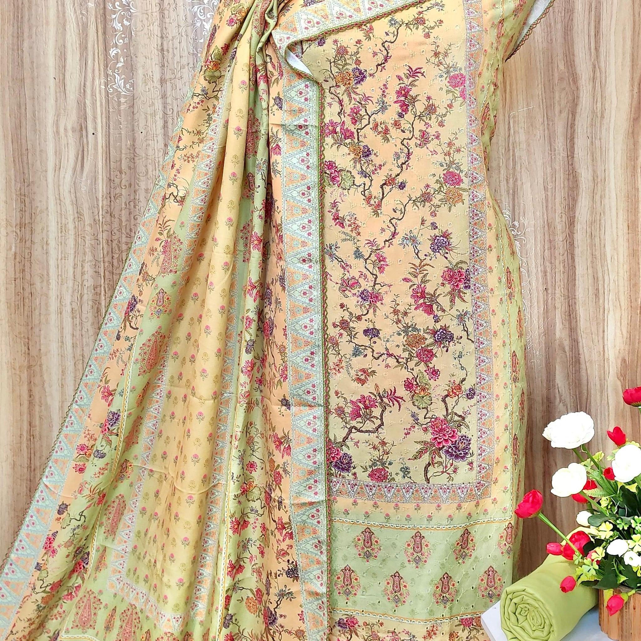 Beautiful Designer Pure Viscose Shinar Salwar Suit