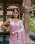 Georgette Sequence Saree