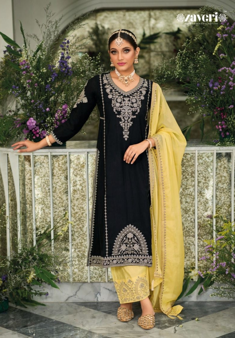 Zaveri Black White Vol-3 1269-1270 Series Pakistani Salwar Kameez (1999x02)