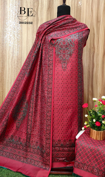 Beautiful Designer Pure Pashmina Salwer Suit