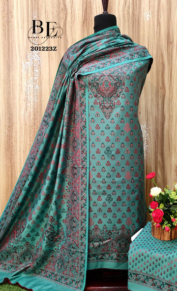 Beautiful Designer Pure Pashmina Salwer Suit