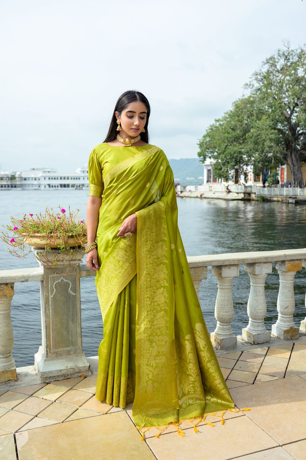 Beautiful Designer Premium Soft Silk Saree