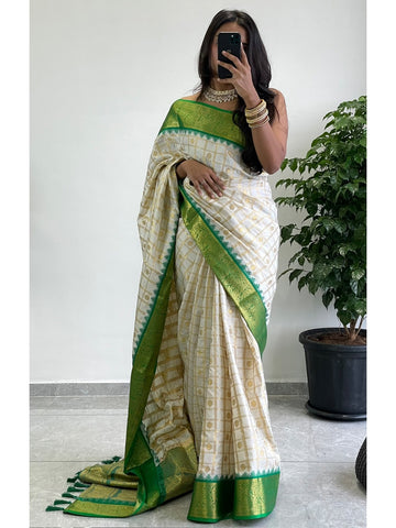 Beautiful Designer Soft Silk Pattu Gadwal Saree