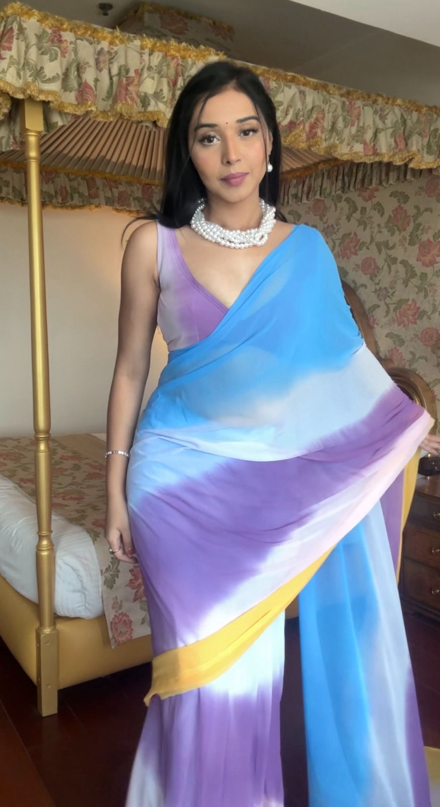 Beautiful Aliya One Minute Ready To Wear Saree